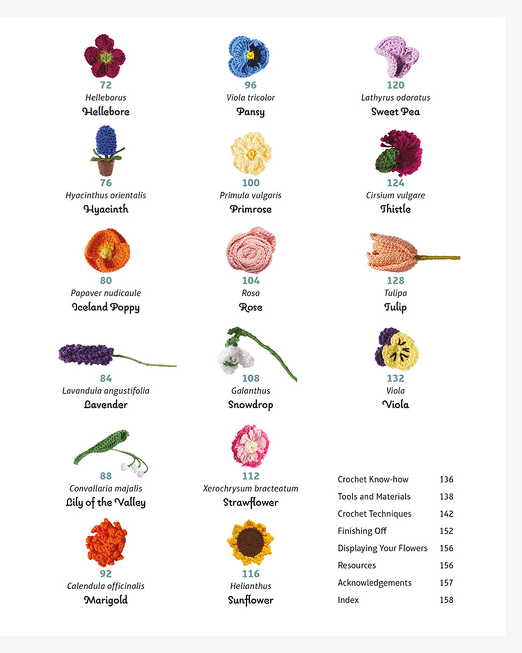 Crocheted Flowers