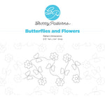 Butterflies and Flowers Paper Pantograph