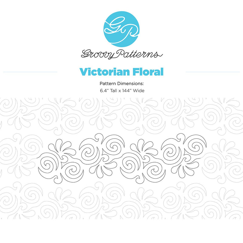 Victorian Floral Paper Pantograph