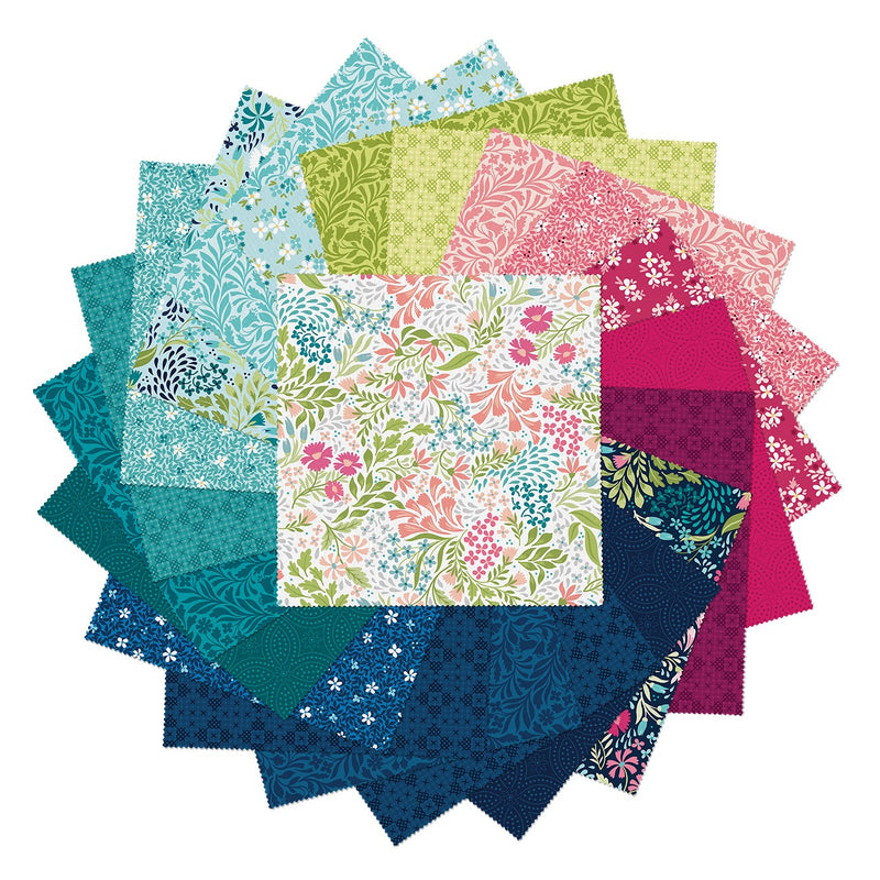 Garden Dalliance 10in Squares, 42pcs/bundle