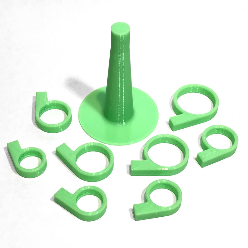 1/4in Guide Ring Lime