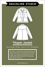 Thayer Jacket Sizes 0-18