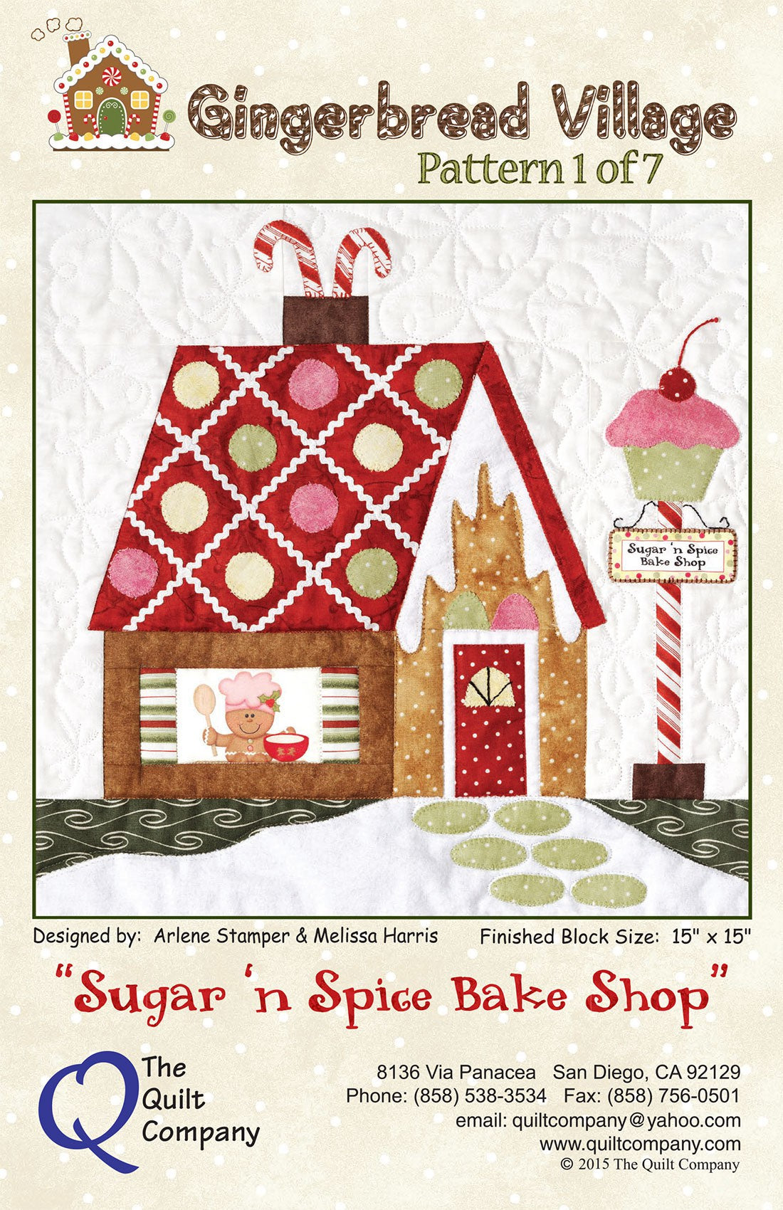 Gingerbread Village1, Sugar 'n Spice Bake Shop