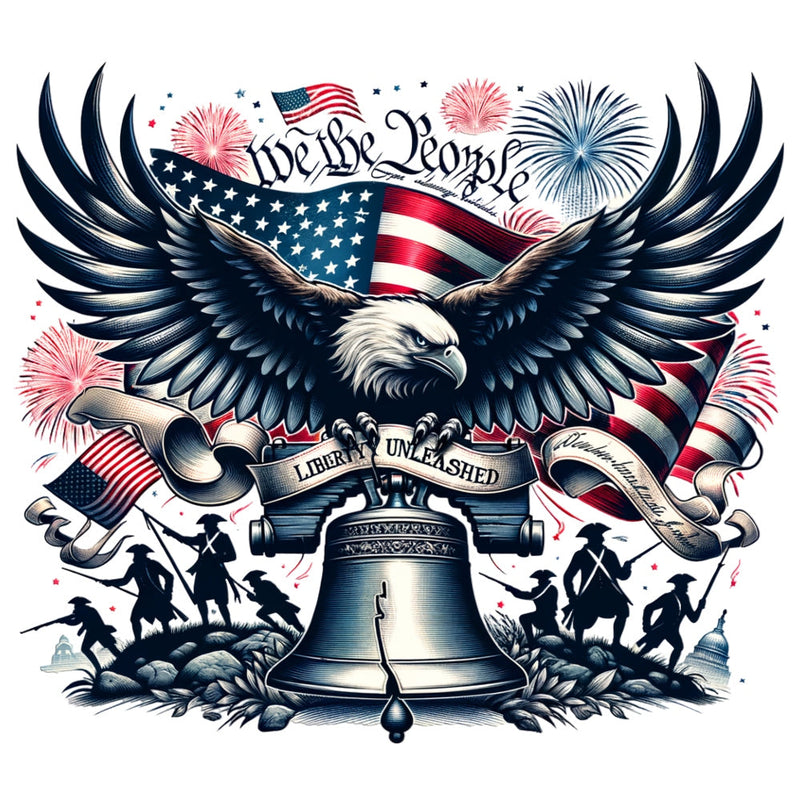 God Bless America Fabric Panel 2