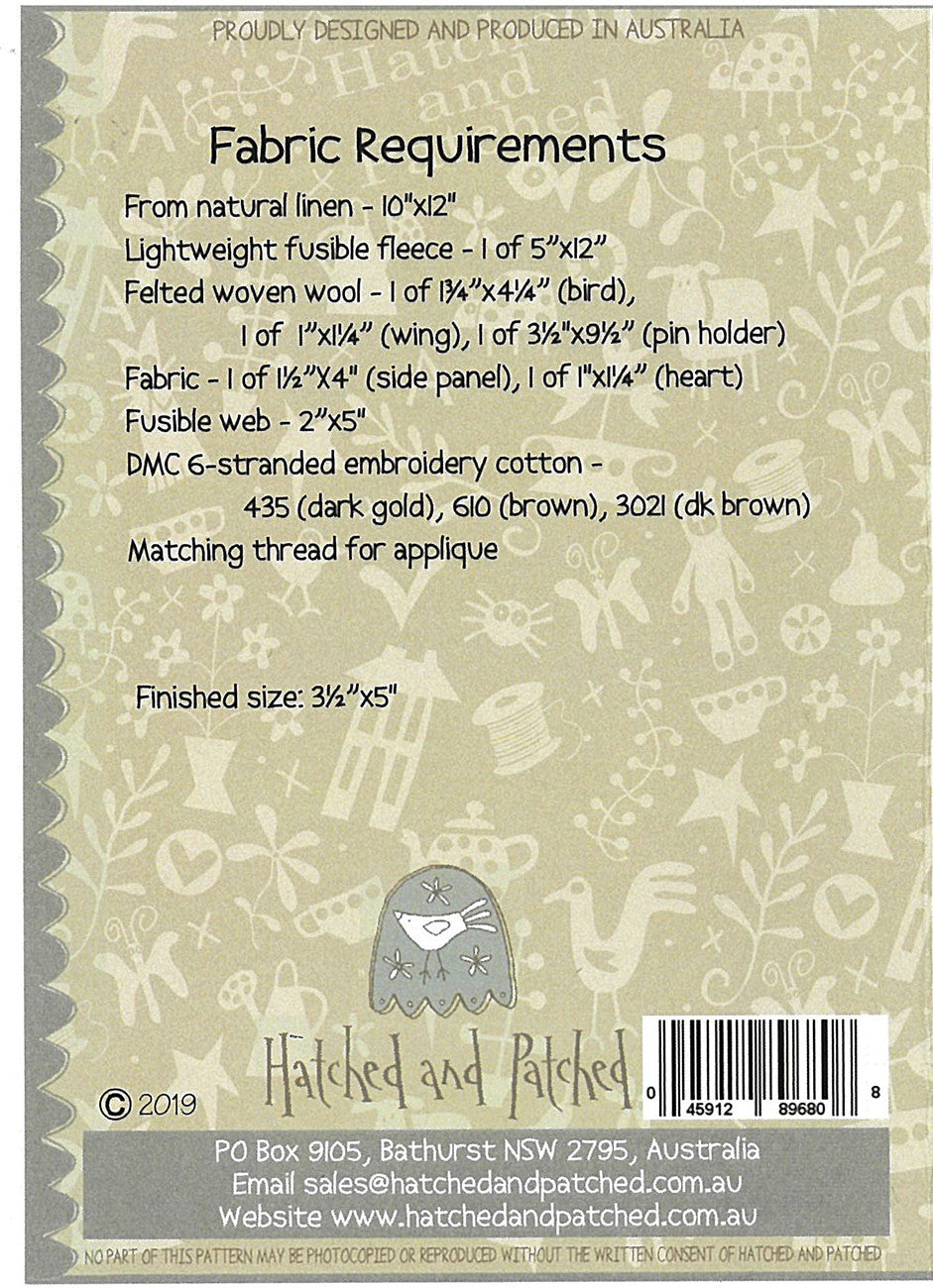Little Bird Needlebook