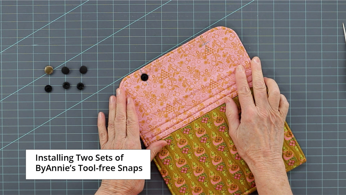 Tool-free Snaps - Set of Four - Black Metal
