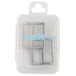 Slider Flat Widemouth 1in Nickel Set of Two