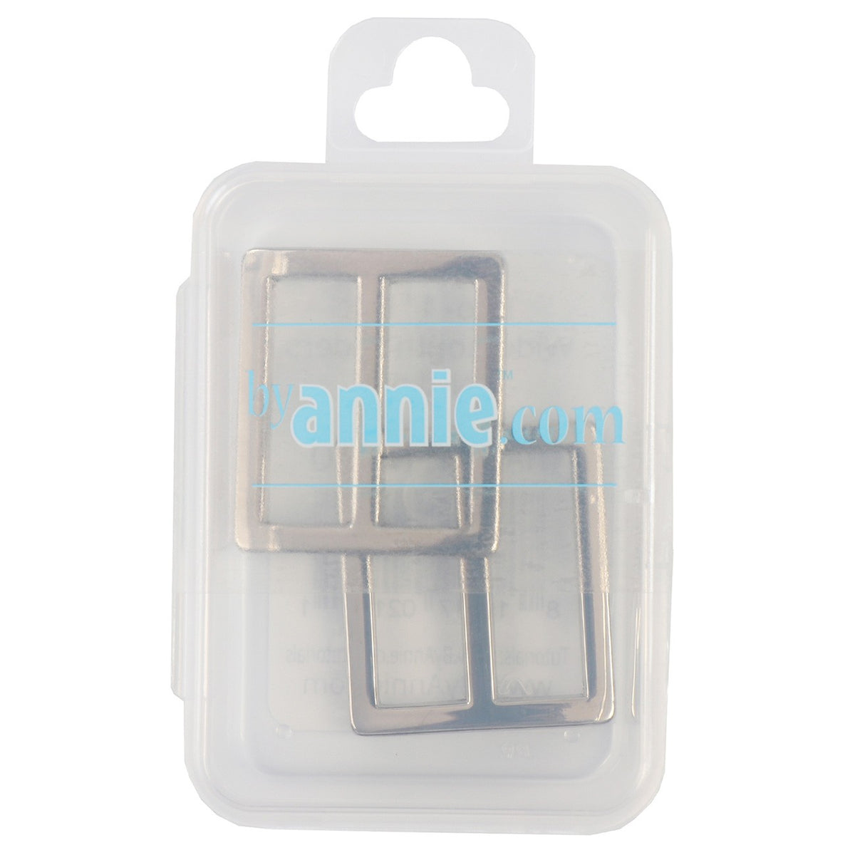 Slider Flat Widemouth 1in Nickel Set of Two