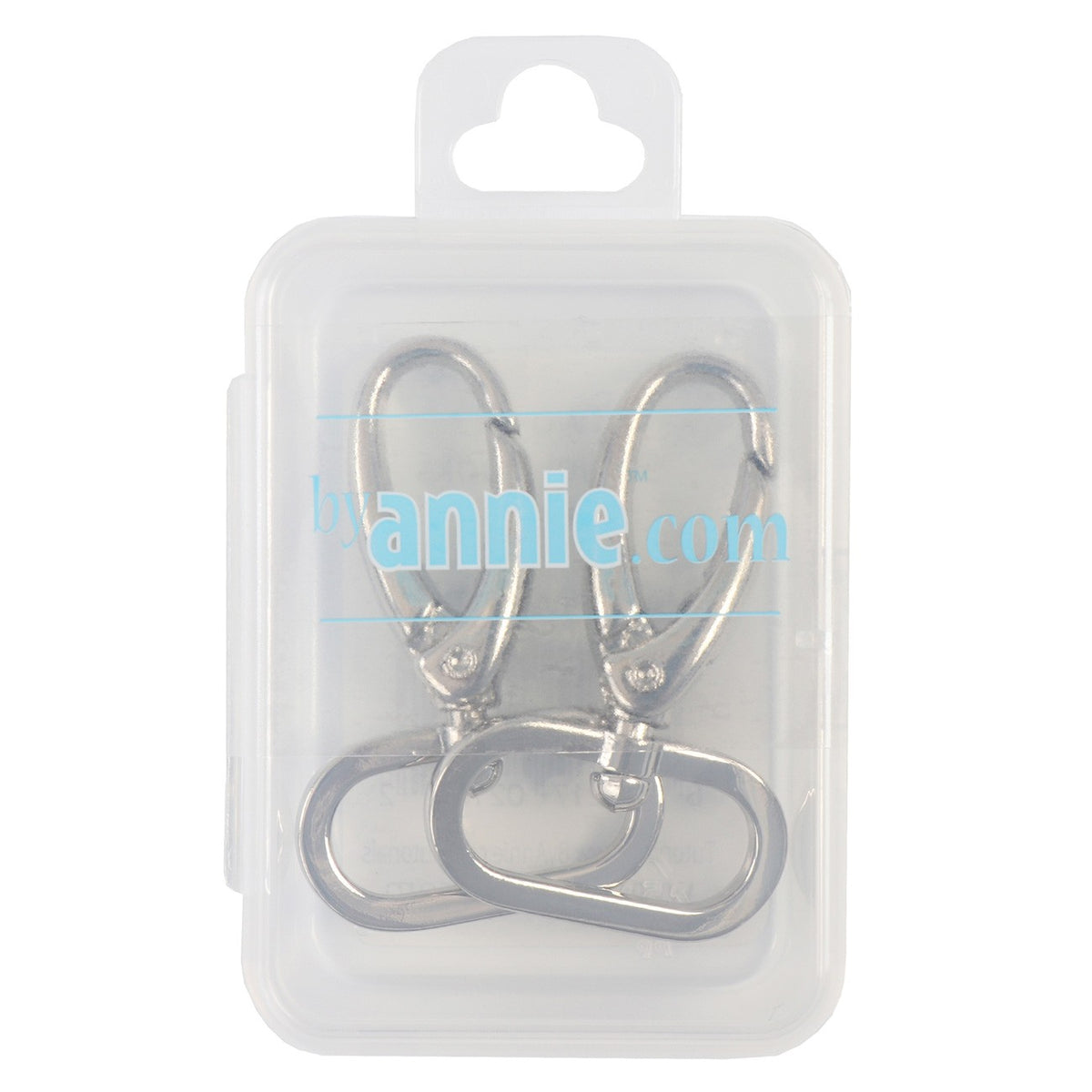 Swivel Hook 1in Nickel Set of Two