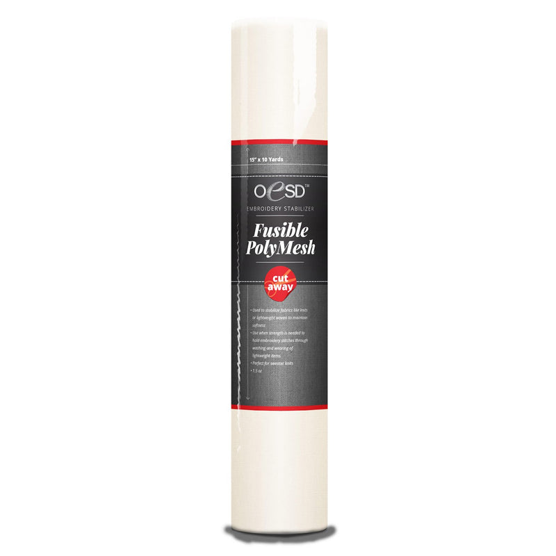 PolyMesh Fusible White 15in x 10 yds