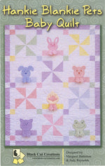 CD Hankie Blankie Pets Baby Quilt Machine Embroidery