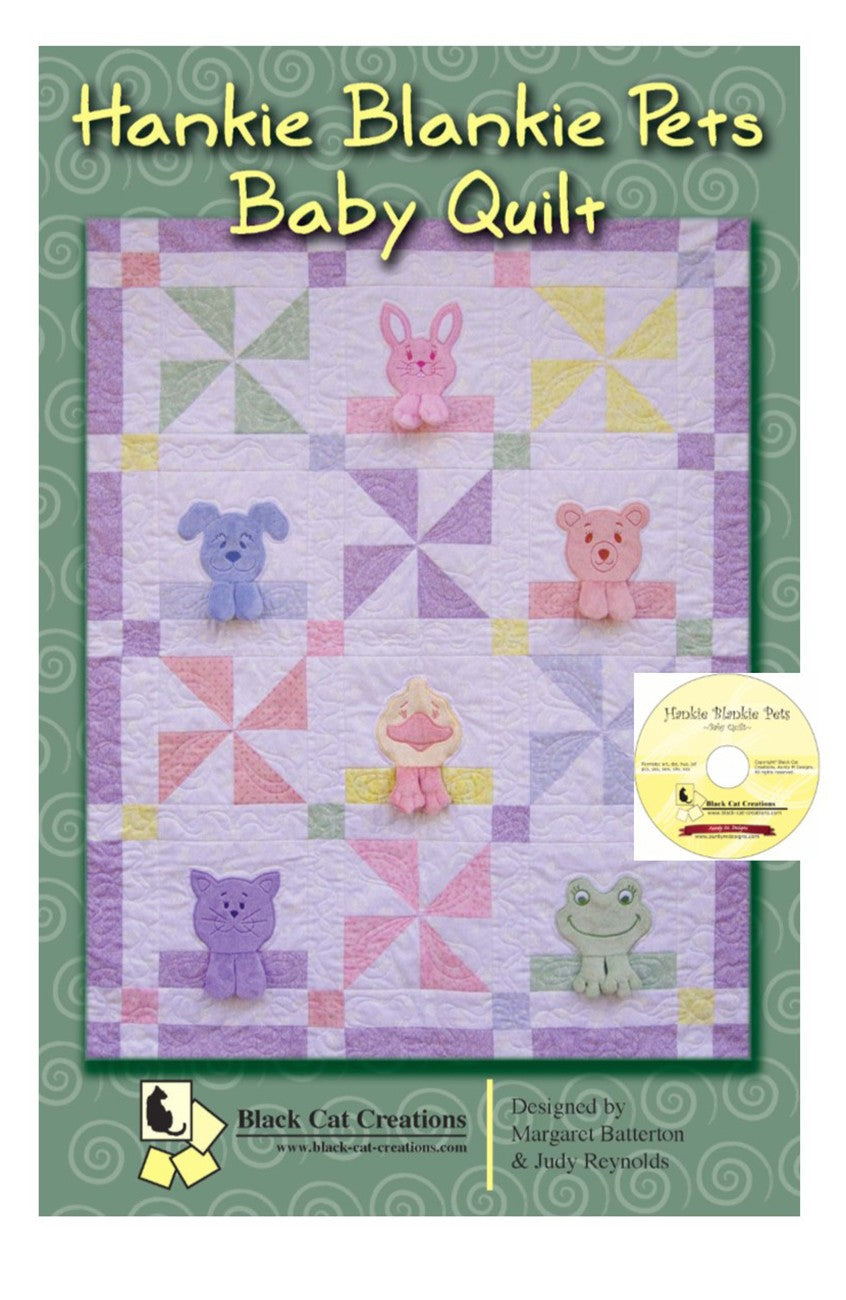 Hankie Blankie Pets Baby Quilt