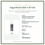 Product Specifications – AquaMesh 15in x 10 yds