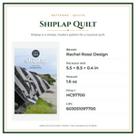 Product Specifications – Shiplap Quilt