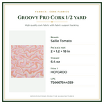 Product Specifications – Groovy Pro Cork 1/2 yard