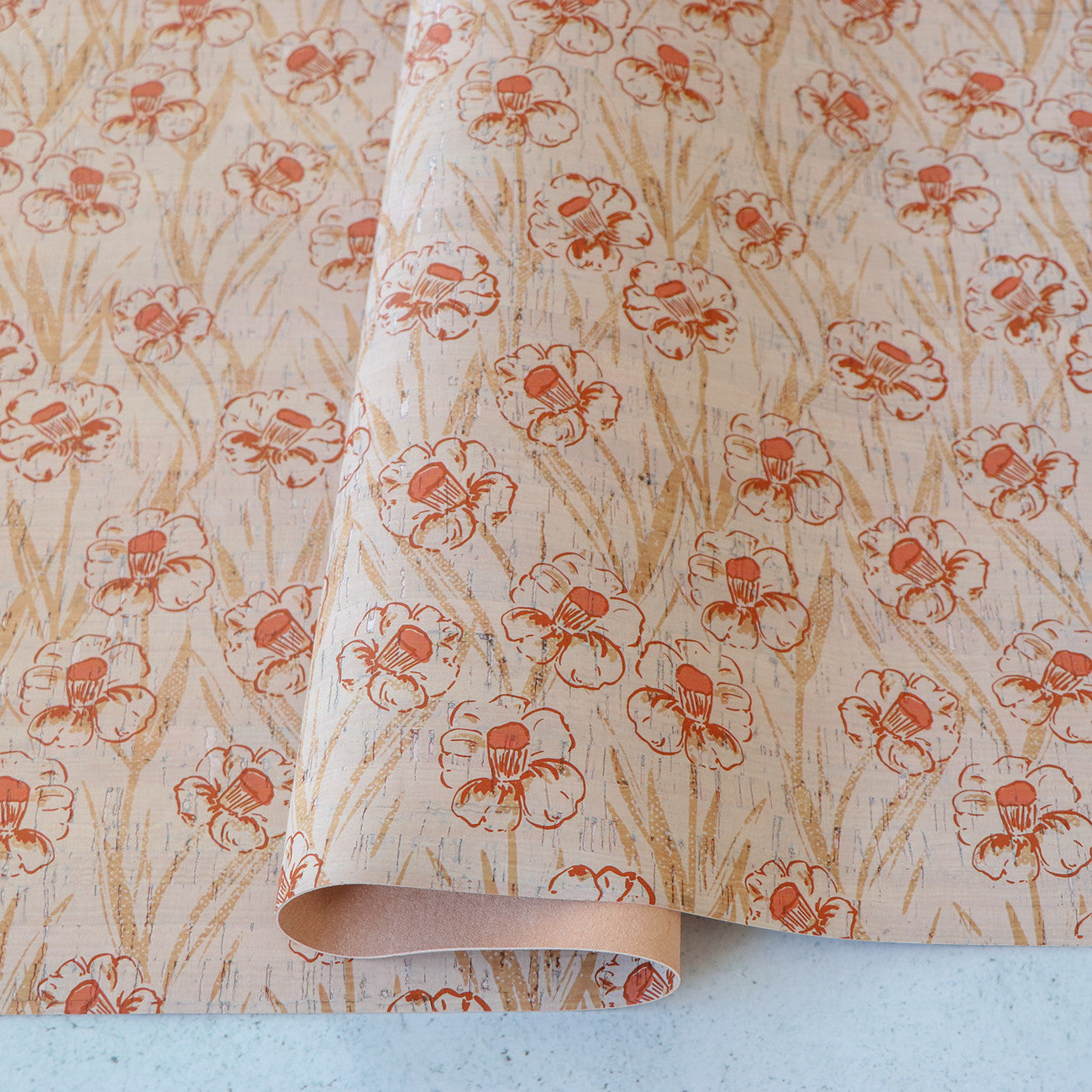 Laughing Daffodil Cork 1/2yd