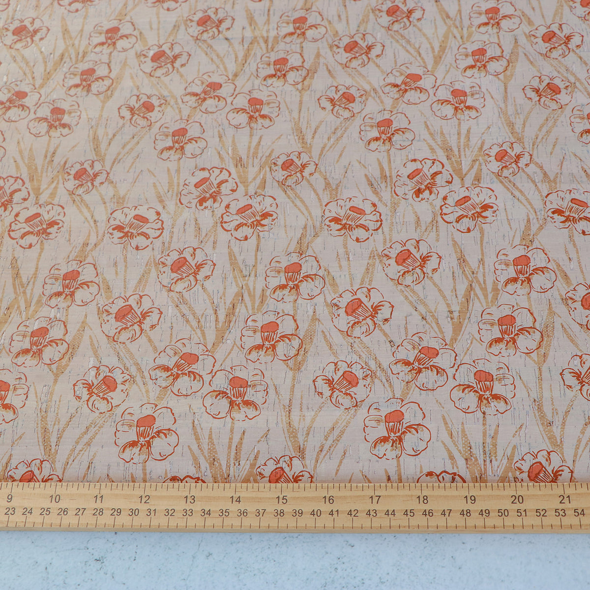 Laughing Daffodil Cork 1/2yd
