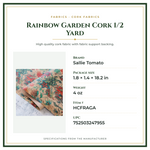 Product Specifications – Rainbow Garden Cork 1/2 Yard