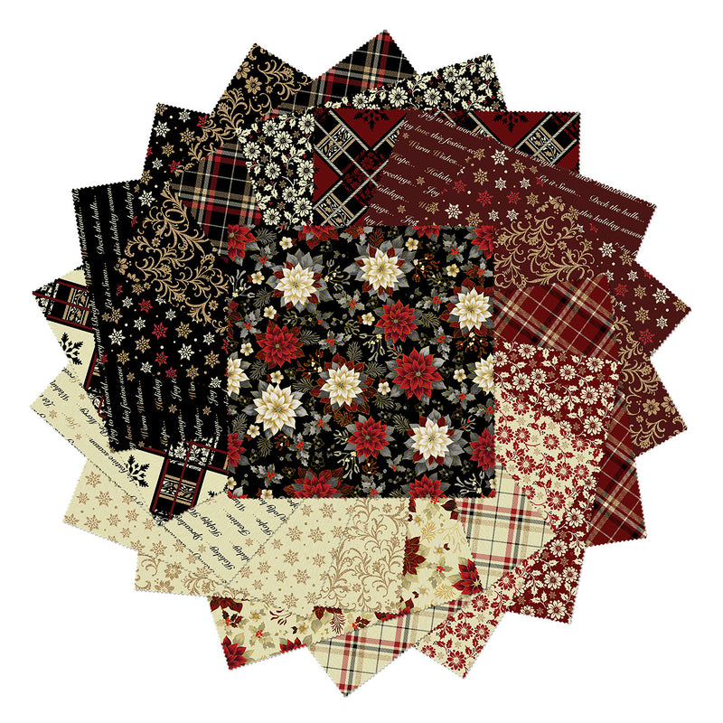 Holiday Tidings 10in Squares, 42pcs/bundle