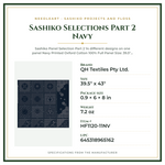 Product Specifications – Sashiko Selections Part 2 Navy