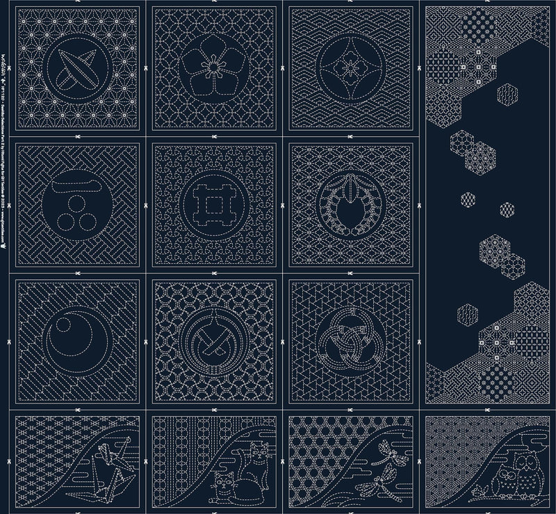Sashiko Selections Part 2 Navy