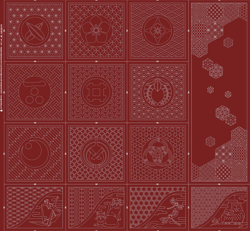 Sashiko Selections Part 2 Red