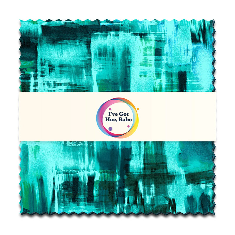 5in Squares I've Got Hue Babe Key Yest, 42pcs/bundle