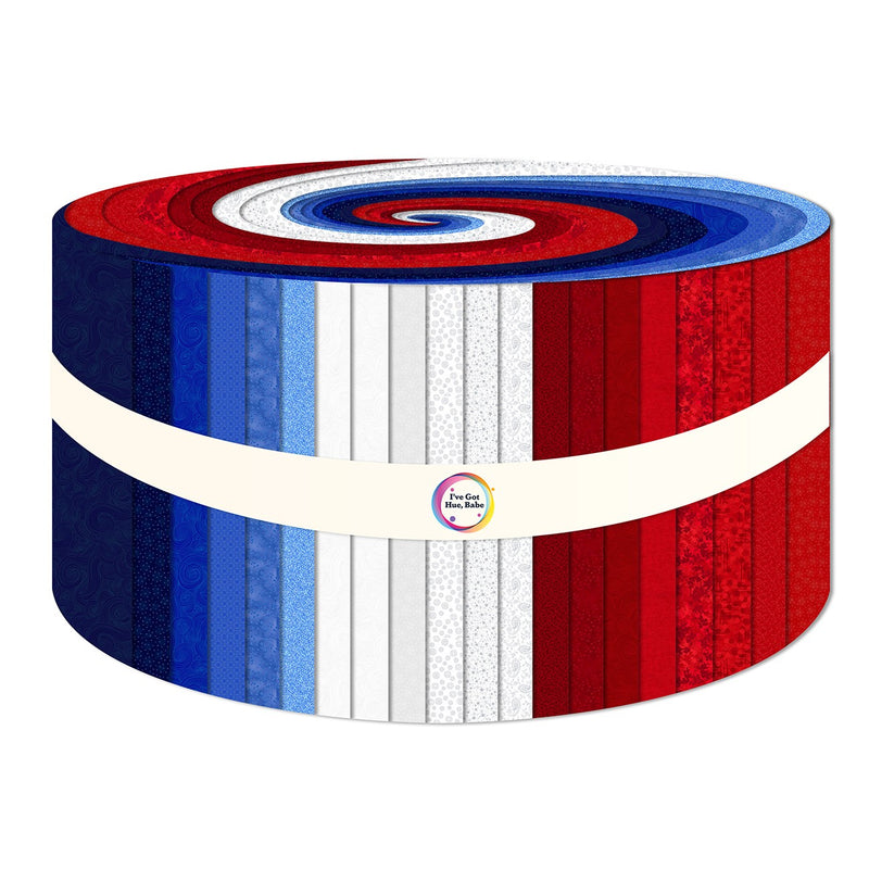 2.5in Strips, I've Got Hue, Babe, 40pcs/bundle