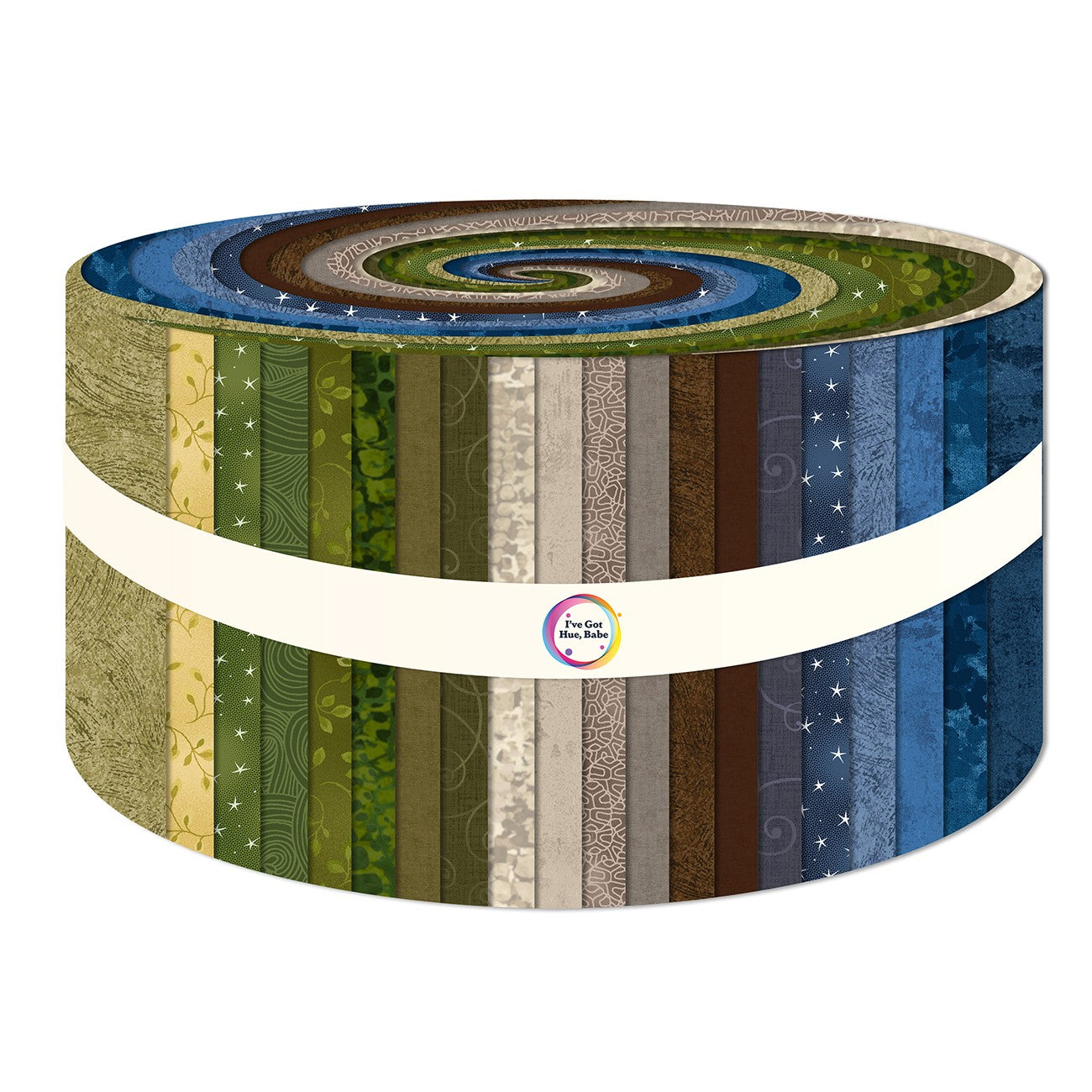 2.5in Strips I've Got Hue, 40pcs/bundle