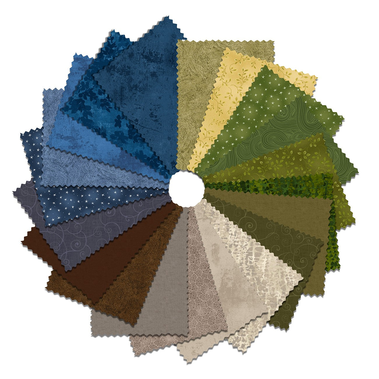 Fat Quarter I've Got Hue, 20pcs/bundle