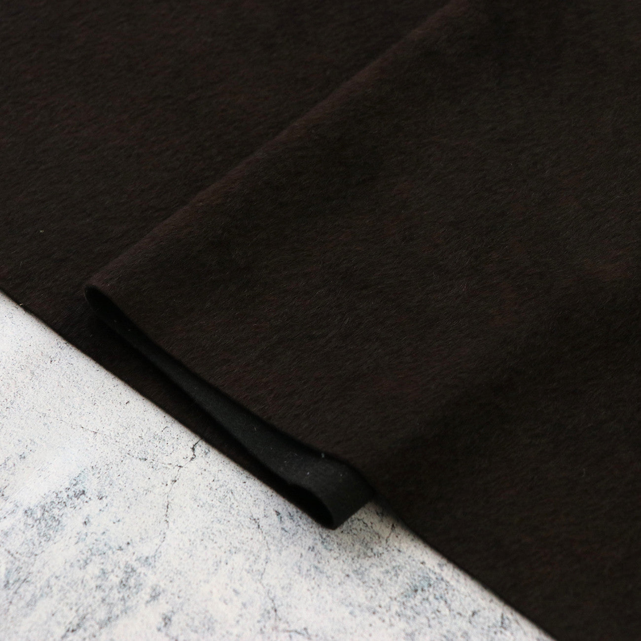 Tie Dye Tonal Espresso Faux Fur 1/2yd