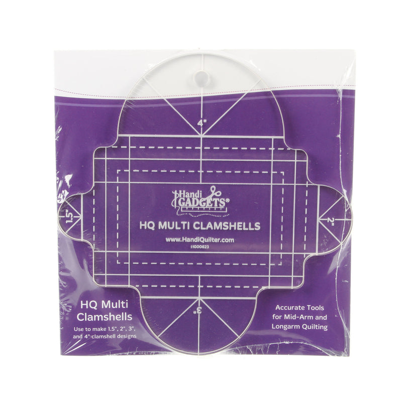 Multi Clam Shell Template 1-1/2in to 4in