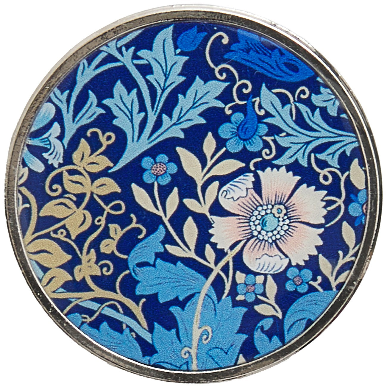 Magnetic Needle Minder Blue Floral