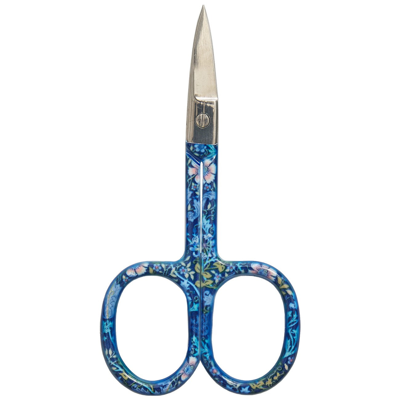 Embroidery Scissors 3-1/2in Blue Floral