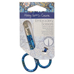 Embroidery Scissors 3-1/2in Blue Floral