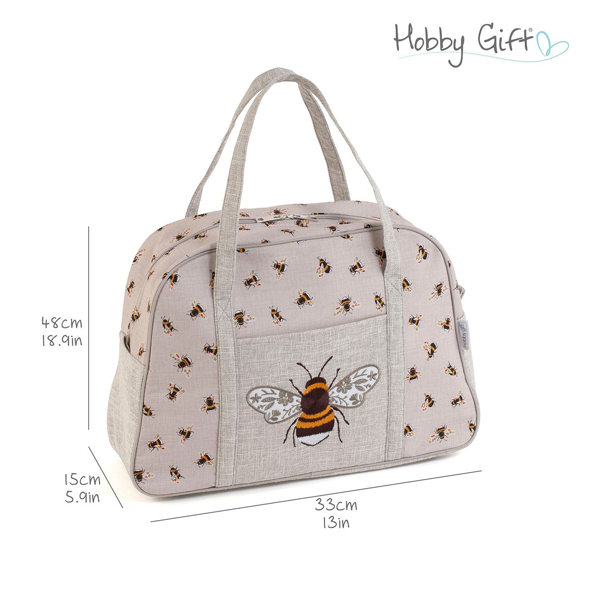 Sewing Machine Bag Soft Bee Embroidered