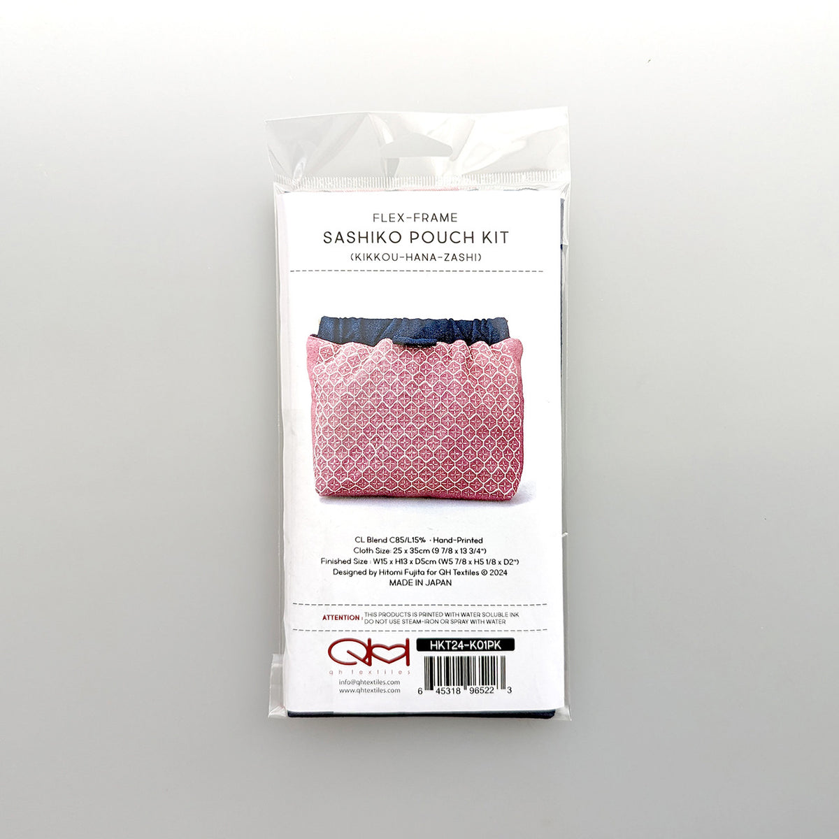 Flex Frame Purse Kit Kikkou-Hana-Zashi Pink