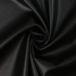 Black Lite Faux Leather 1/2 Yard