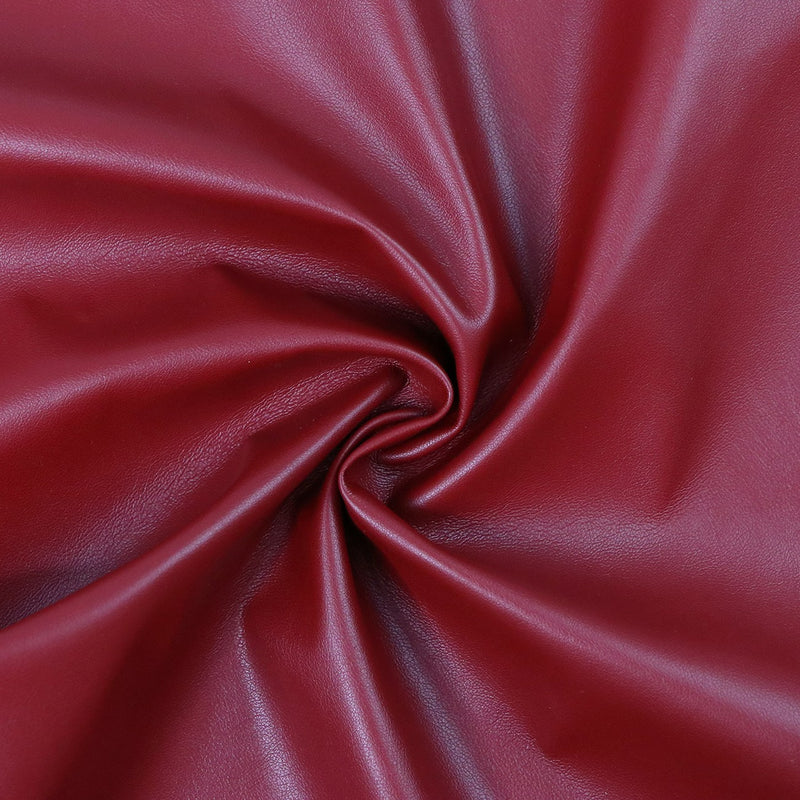 Cherry Lite Faux Leather 1/2 Yard