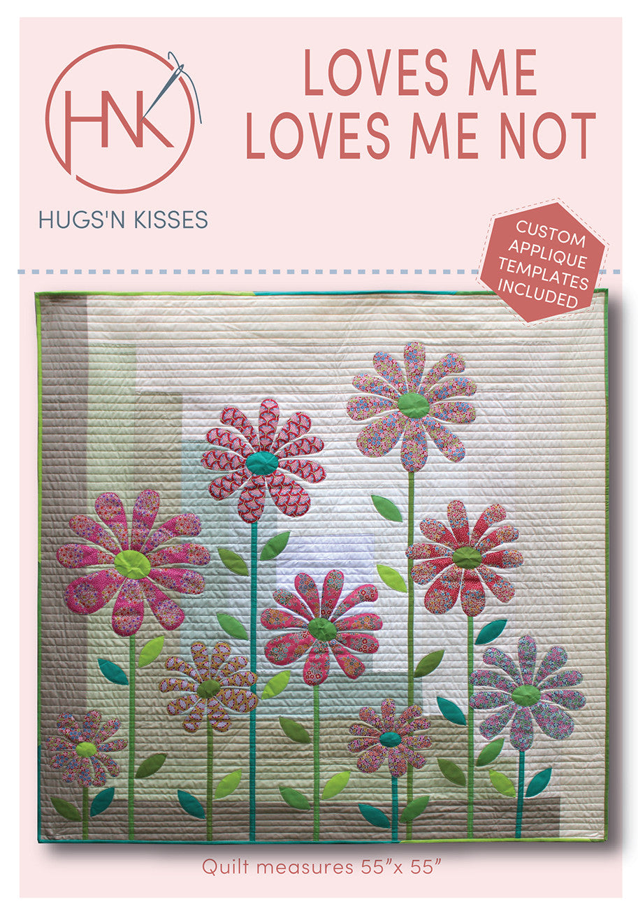 Loves Me Loves Me Not Tilda Flower Garden Quilt