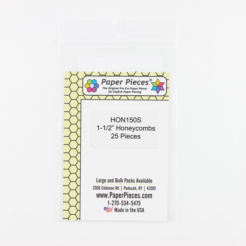 1-1/2in Honeycomb Small Pack 25 Pieces