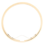 One Touch Wood Embroidery Round Hoop 4in