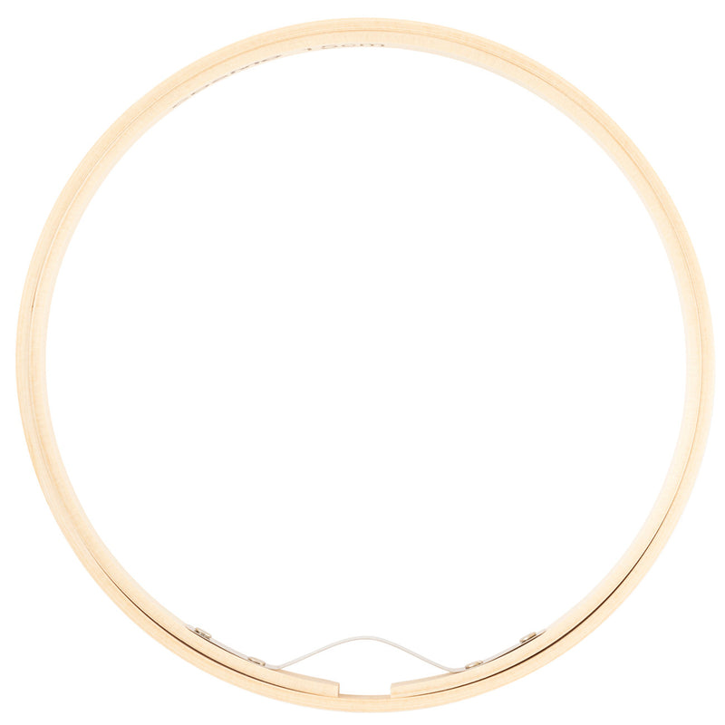 One Touch Wood Embroidery Round Hoop 6in