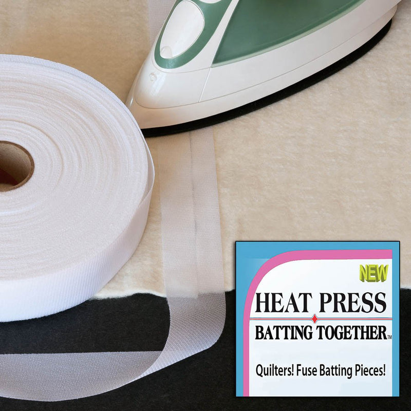 Heat Press Batting Together 1-1/2in X 100yd