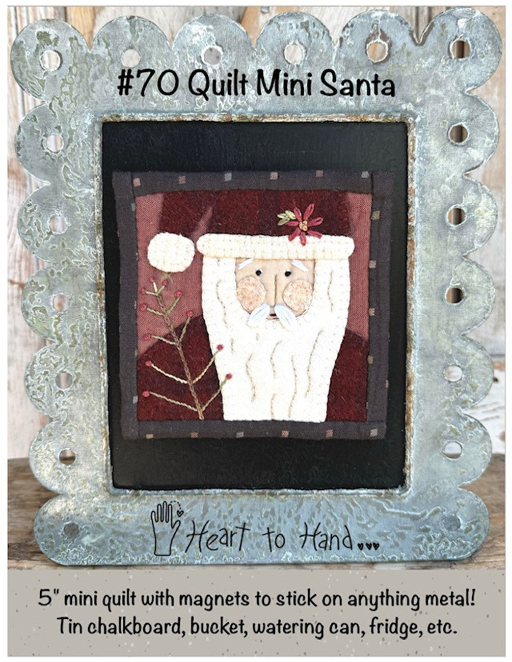 Quilt Mini Santa
