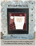 Quilt Mini Santa