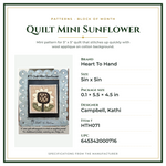 Product Specifications – Quilt Mini Sunflower