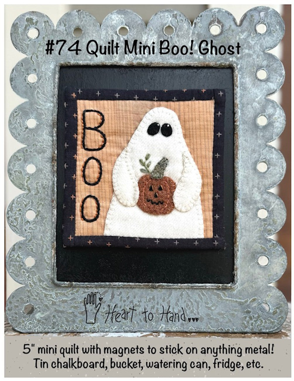 Quilt Mini Boo! Ghost
