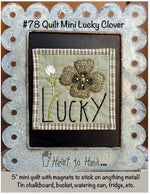 Quilt Mini Lucky Clover