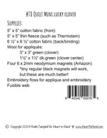 Quilt Mini Lucky Clover